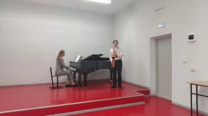 Э. Бозза Ария, Виталий Вахмянин, 3 курс