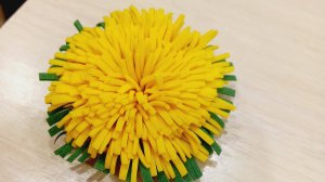 Одуванчик из фоамирана