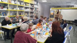 Художественный мастер-класс по созданию пейзажа в смешанной технике