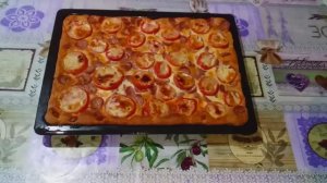 САМАЯ БЮДЖЕТНАЯ ПИЦЦА НА ЖИДКОМ ТЕСТЕ НА ОГРОМНЫЙ ПРОТИВЕНЬ ДЛЯ БЕДНЫХ!