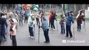 Северная ходьба в парке "ХАРИНКА" города Иваново