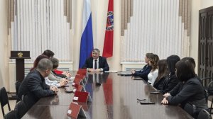 Врио главы Рубцовска Игорь Башмаков провел первый брифинг со СМИ