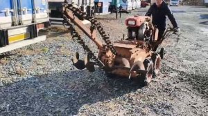 ЯПОНСКИЙ ТРАНШЕЕКОПАТЕЛЬ KAWABE F-55LH