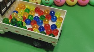 Машинки для детей Грузовик с шариками Мультики для детей / Cars for Kids Balloons Truck Cartoons