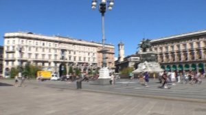 Милан заключительная утренняя прогулка