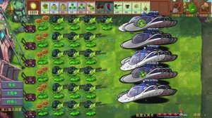 Зомби против растений.