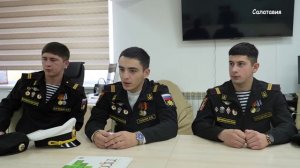 Встреча с демобилизованными солдатами срочной службы из Дылыма 12.11.2025