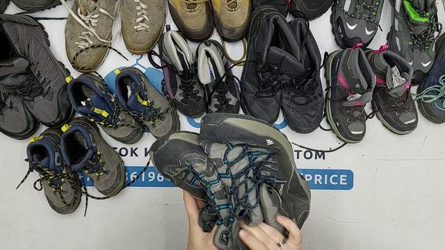 Обувь трекинг секонд оптом 4 пак