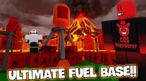 Я построил ТОПЛИВНУЮ БАЗУ в игре 99 ночей в лесу в РОБЛОКС