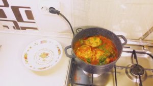 ЧАХОХБИЛИ. Курица с овощами.