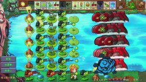 Зомби против растений.