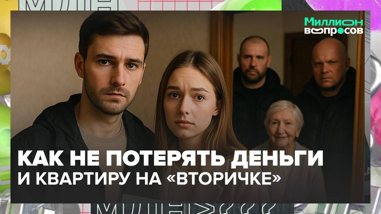Как не потерять деньги и квартиру на «вторичке»? | Миллион вопросов — Москва 24 | Контент