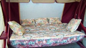 Садовые качели !