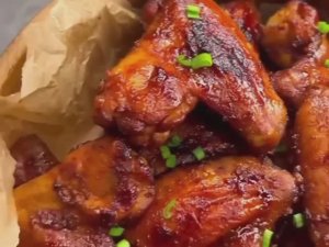 Крылышки, от которых невозможно оторваться: наш семейный фаворит за 40 минут!#крылышки#рецепт