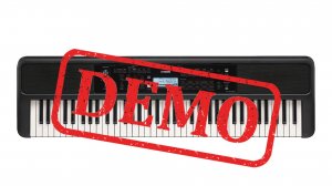 Синтезатор YAMAHA PSR-EW320 - демонстрация звучания