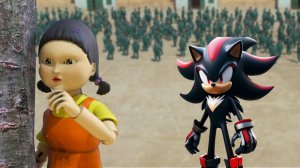 КУКЛА из ИГРЫ В КАЛЬМАРА против СОНИКА ШЭДОУ Кто победит?