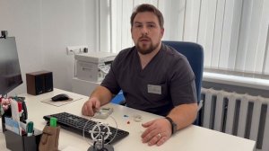 Отзыв врача А. М. Сизова о работе с прибором «МИСТ»