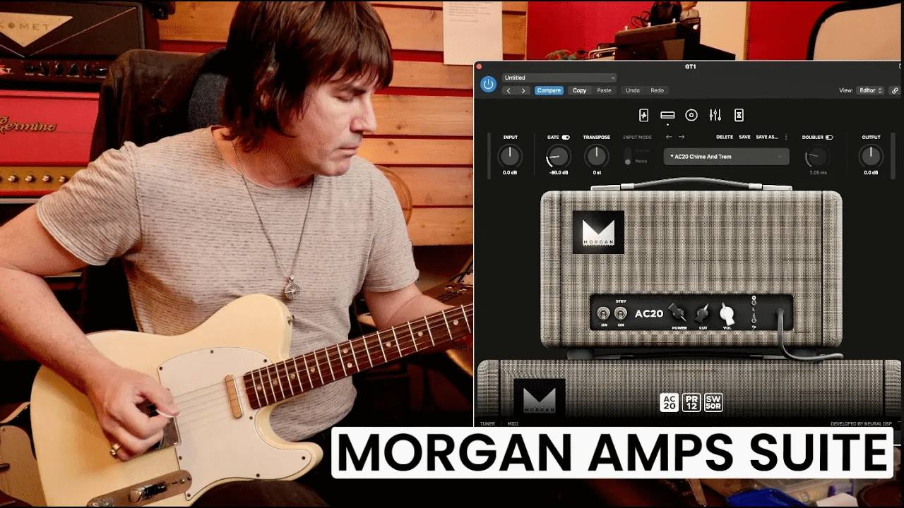 Pete Thorn: NEURAL DSP MORGAN AMPS SUITE demo by PETE THORN