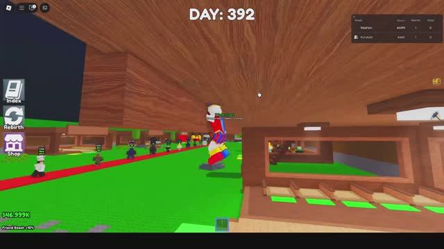 Глюк Roblox. Смешные моменты. 99 ночей