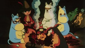 Комета в долине муми-троллей