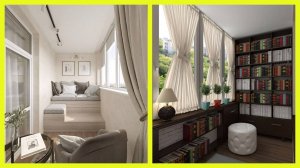 Балкон мечты: 20 идей дизайна балкона 🧘📚☕