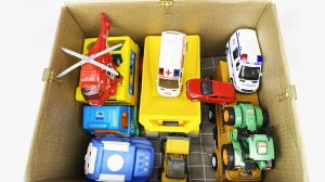 Мультики для детей. Яркие машинки с сиренами едут по дороге с сигналами. 🚓 Мультики для малышей