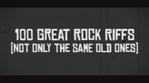 #72 Boccarusso metal - 100 great rock riffs