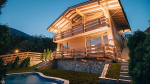 Шикарный дом с ремонтом в стиле шале