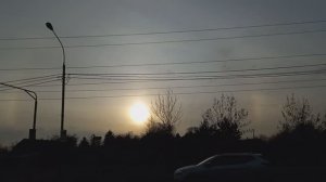 Радужное солнечное гало