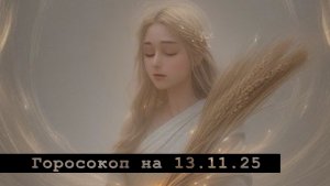 Гороскоп на 13 ноября 2025