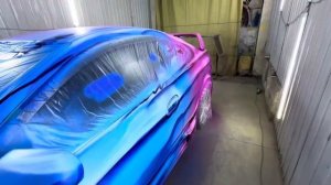 РАСПИСАЛ HONDA INTEGRA В КОМИКС СТИЛЕ_машина как нарисованная