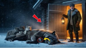 «спаси моих детёнышей» — в метель старик узнал волчиц