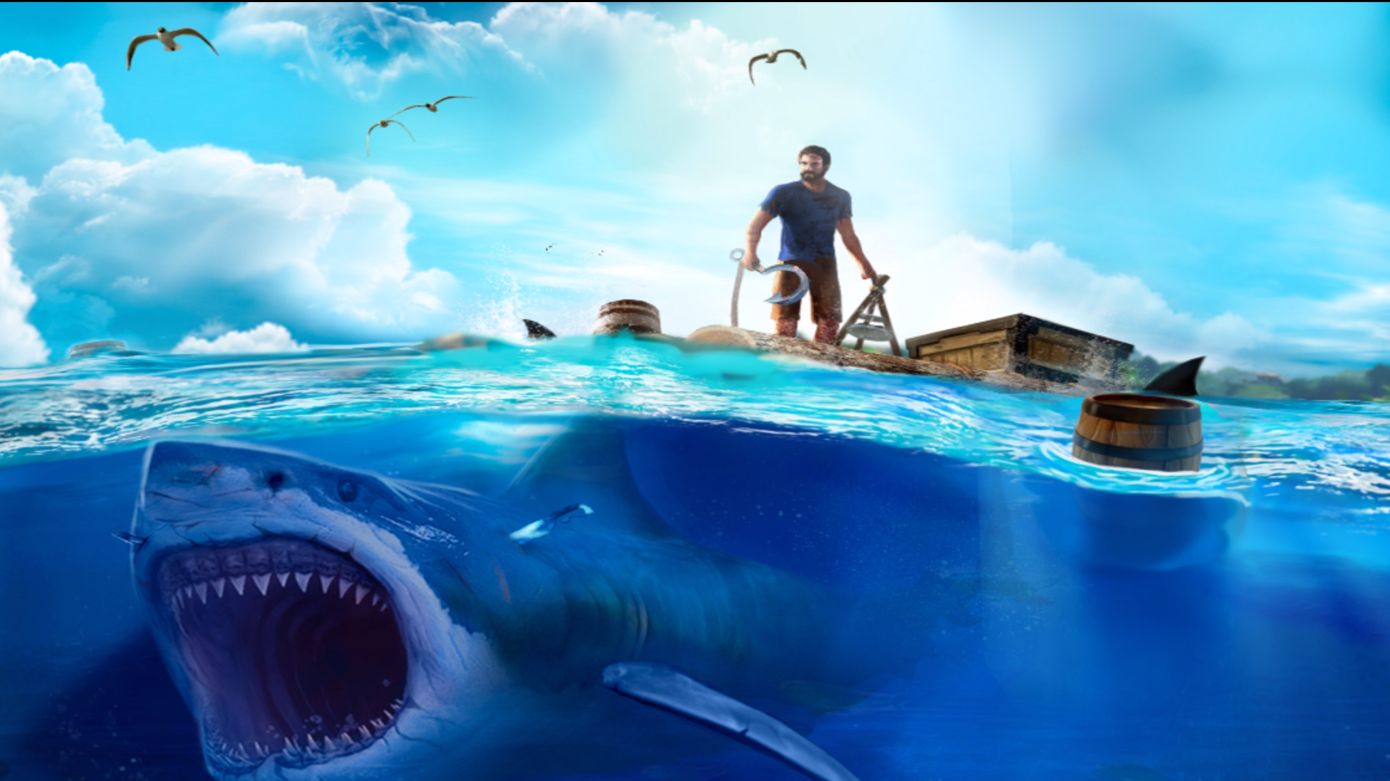 Raft - выживание на плоту в океане (первый взгляд).