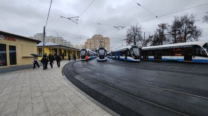 Открытие Первого Московского  Трамвайного Диаметра и маршрута Т1.12.11.25