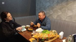 Встреча с блогером Эль Карамель в кафе,, Элефант ".Кукси, пигодя, лапша ..Вечерний Чиланзар