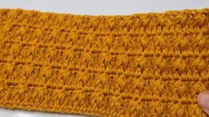 Очень простой и красивый узор для вязания крючком/ Детское одеяло крючком