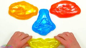 РАСПАКОВКА СУПЕР БОЛЬШИХ 😍 БЛЕСТЯЩИХ 💡 СЛАЙМОВ