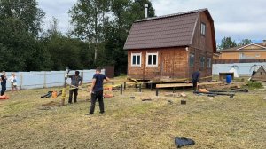 "ВОЛОКОЛАМСК" | Типовое передвижение дома за 1 день. 🏠💨