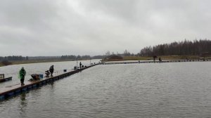 Запуск форели в акваторию !!!