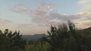 Горы Дагестана, необычно красивое облако