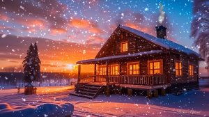 ✨ ЗИМНЯЯ ОЧЕНЬ КРАСИВАЯ УСПОКАИВАЮЩАЯ МУЗЫКА ДЛЯ СНА 🎵 РЕЛАКС МУЗЫКА ДЛЯ ДУШИ НА ЗАКАТЕ ДНЯ