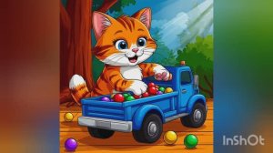 Шарики Машинки Видео для детей