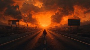 Highway to Nowhere 🛣️ 2 Hour Atmospheric Ambience  Ash Plains & Distant Hope  Cinematic Journey