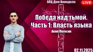 Акоп Погосян | Победа над тьмой. Часть 1: Власть языка