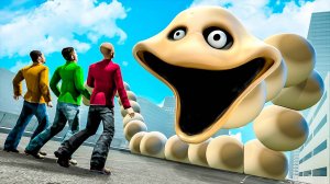 ГОЛОДНЫЙ ЧЕРВЬ! УГАР И БЕЗУМИЕ В Garry`s Mod