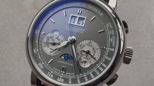 Обзор часов A. Lange & Söhne Datograph Perpetual Calendar 410.038