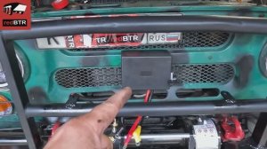 Установка лебедки в силовой бампер УАЗ