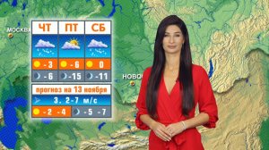 Прогноз погоды на 13 ноября в Новосибирске