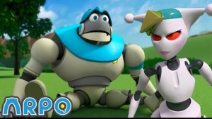 Нужно Делиться - Битва Роботов! Мултики для детей | Робот Арпо