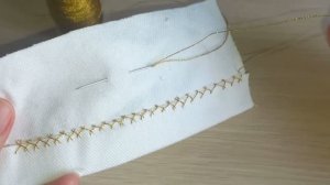 Elde Dikiş Tekniği İle Yap Sat Para Kazan (Sarhoş Bacağı - Hristo) [jHu-N9Bod1I]